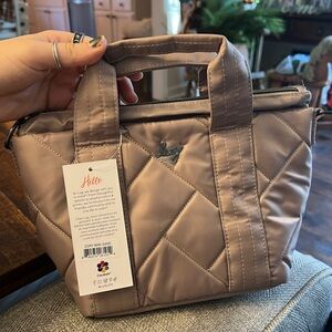 Brand New Lug Handbag Dory Mini In Sand